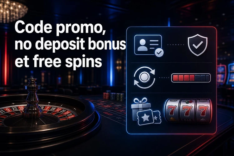Code promo, no deposit bonus et free spins
