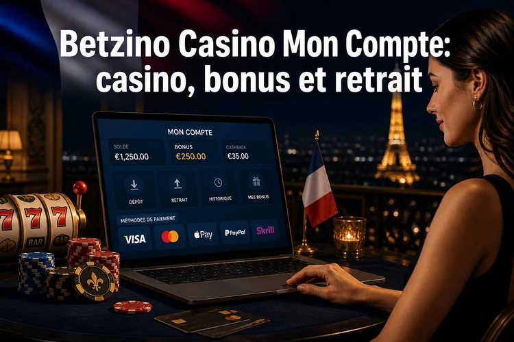 Betzino Casino Mon Compte: casino, bonus et retrait