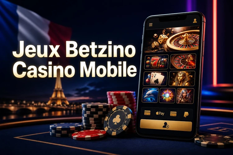 Jeux Betzino Casino Mobile: jouer sur smartphone avec prudence