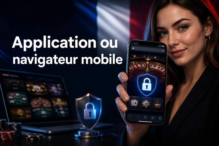Application éventuelle ou navigateur mobile